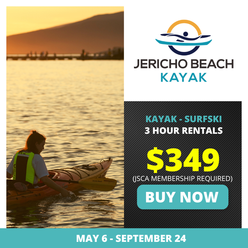 Jericho Beach Kayak Season Pass