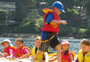Kids kayak summer camp AT cATES pARK