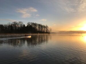 Sunrise at Burnaby Lake