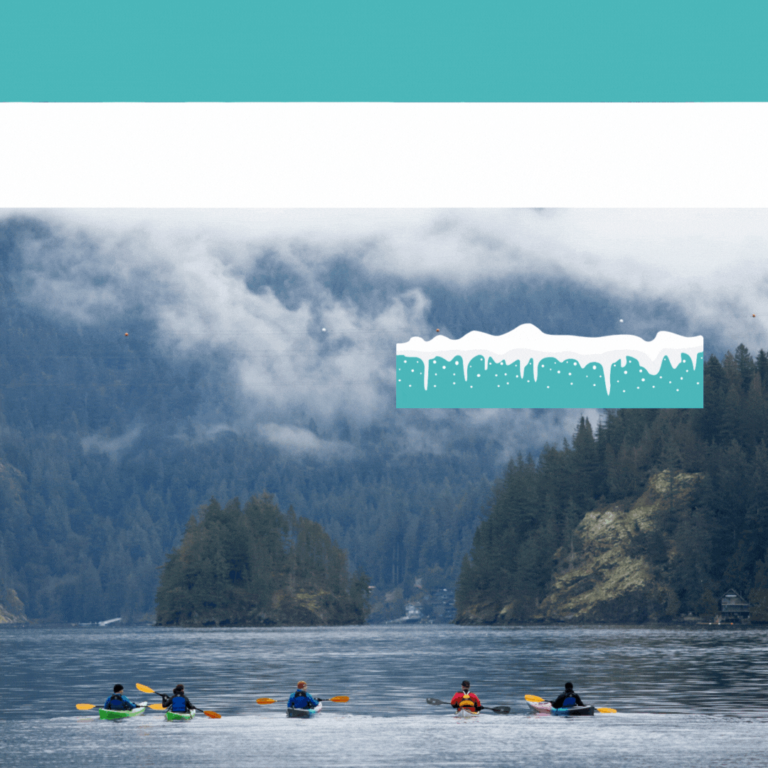 Berg's Landing Indian Arm Deep Cove Kayak